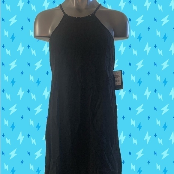 Volcom Black Dress‎ Size Medium New NWT Spring - Picture 1 of 5